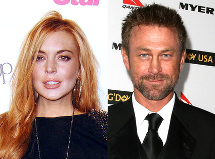 Lindsay Lohan, Grant Bowler Lindsay Lohan, Grant Bowler